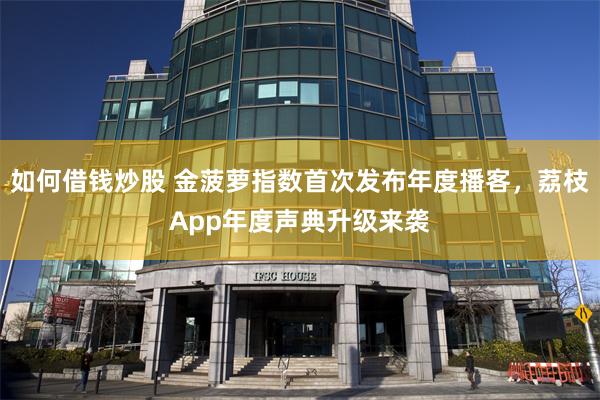 如何借钱炒股 金菠萝指数首次发布年度播客，荔枝App年度声典升级来袭