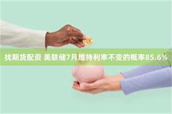 找期货配资 美联储7月维持利率不变的概率85.6%