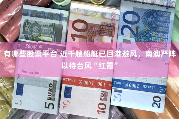 有哪些股票平台 近千艘船艇已回港避风，南澳严阵以待台风“红霞”